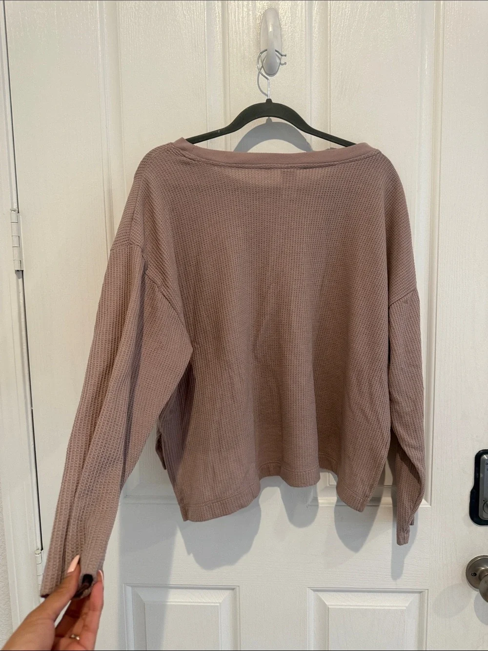 🇺🇸PJ salvage waffle knit top - Picture 4 of 6